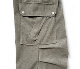 Basic Corduroy Cargo Parachute Pants