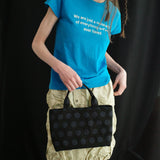 サンデートートバッグ (Dot)(black)