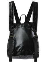 GLOSSY MINI SILVER BACKPACK (2color) 