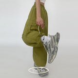 Oz rustling banding cargo wide pants