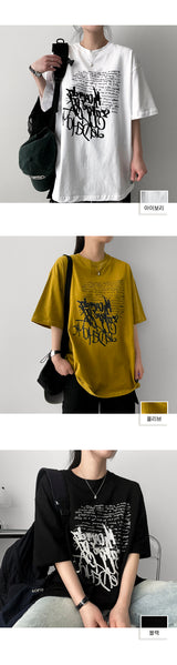 トーアオーバーサイズフィットショートスリーブTシャツ