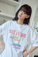 26SS★ Blue Anchor Short Sleeve Tee