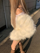 Uress Vintage Fur Jacket (White)