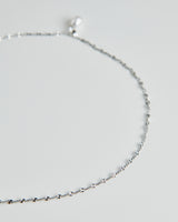 MN027 STAINLESS STEEL WITH FRESHWATER PEARL NECKLACE 