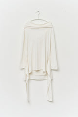 (W) Inter Wrap Hooded Top