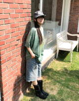 ボヘミアンドロップビーズストリングベルト