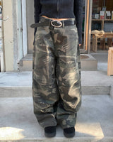 (Unisex) カモピンタックパンツ