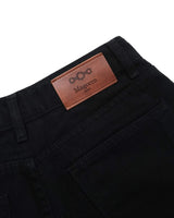 Metal Triclipse Regular Fit Bootcut Cotton Pants Black