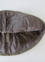 Quilting Padding Flare Miniskirt