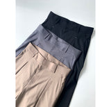 LMN オールデイピンタックワイドスラックス (3 colors)