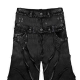 "00 KNIGHT CLUB BAGGY FLARE JEANS" 
