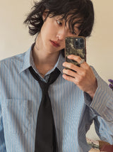 Selly cotton stripe shirt