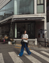 ロブルクロップカットショートスリーブTシャツ