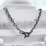 ss-black line original chain necklace_5.5mm