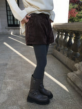 [Guest Look] コーデュロイショーツwithファーライニング (3c)