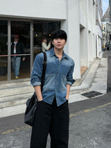 Vine two pocket denim shirt