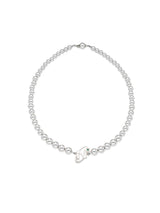 N LOGO BALL NECKLACE