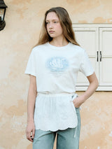 スワングラフィックTシャツ ホワイト