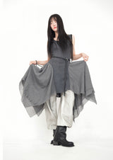 Black Spray Coated Jeans