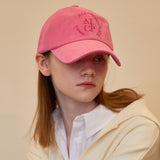 ラウンドロゴボールキャップ  (Pink)