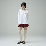 メロウモーメント プレーンTシャツ (White)