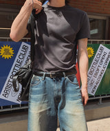 ケニー テンセル クロップ ショートスリーブ Tシャツ