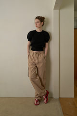 Pocket work pants_beige