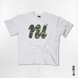 Nu ハーフトーンシンボルオーバーフィットTシャツ - 4COLOR