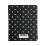 Dot dark gray ipad case