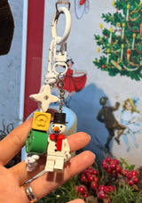 Snowman keyring / TREEFORFIVE345