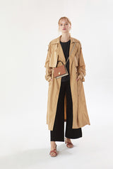 LOMEL MINI マイクロレザーバッグ / Mud Brown