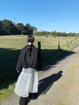 Chiffon See-Through Layered Skirt (1c)