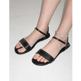 Glow 0026. Studded Sandals - 2colors