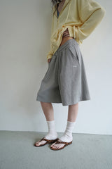 Cozy sweat shorts_gray