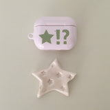 Star Dangdang Dot Pink Glossy AirPods Case