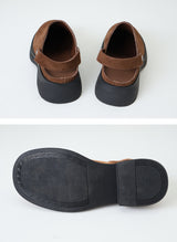 Another 2WAY Leather Clog Shoes (2color)