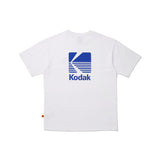 BIG LOGO COTTON SHORT-SLEEVE T-SHIRT【WHITE】