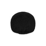 VAカーブサークルロゴニュースボーイキャップ / Black