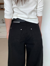 FRILL CAPRI PANTS (3C)