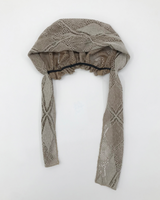 Node punched hair scarf (2color)