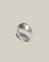 Volume Ring Matt Silver