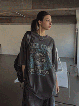 コーストピグメントボックス半袖Tシャツ