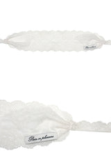 SWAN LACE HAIRBAND cream