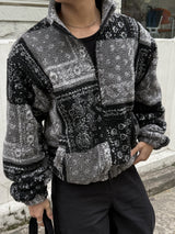 Bandana sherpa zipup