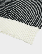 Adel pocket zip-up knit
