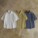 Pebble Stripe Short Sleeve Shirt