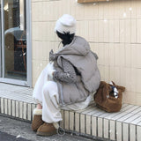 [BELLIDE MADE] フーデッドストリングダウンベスト