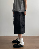 Pore Eyelet Bermuda Pants