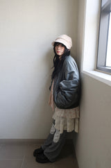 shirring MA-1 jk