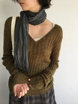 Purin Wrinkle Muffler